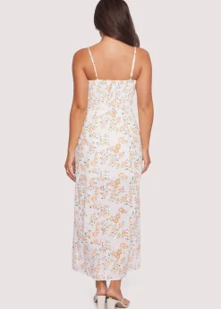 Lost + Wander Dresses*Acropolis Hills Maxi Dress WHITE-ORANGE-FLORAL