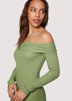 Lost + Wander Dresses*Agave Nectar Mini Dress GREEN