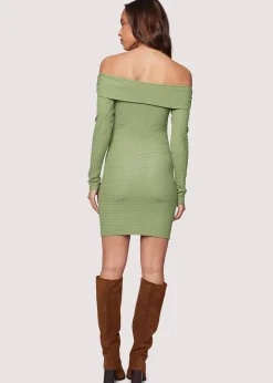 Lost + Wander Dresses*Agave Nectar Mini Dress GREEN