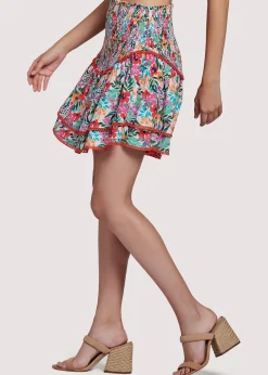 Lost + Wander Sets*All Summer Long Mini Skirt MULTI-FLORAL