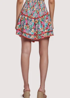 Lost + Wander Sets*All Summer Long Mini Skirt MULTI-FLORAL
