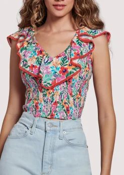 Lost + Wander Tops*All Summer Long Top MULTI-FLORAL