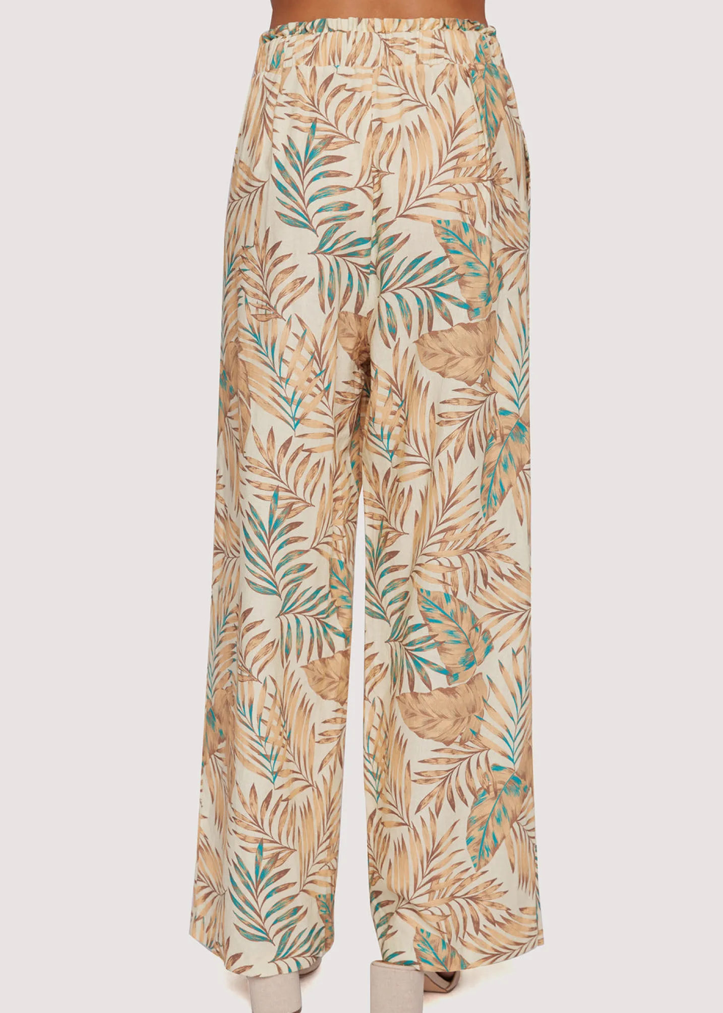 Lost + Wander Pants and Shorts*Anafi Palm Pants IVORY