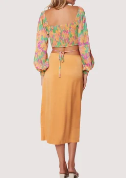 Lost + Wander Skirts* Sunset Midi Skirt APRICOT