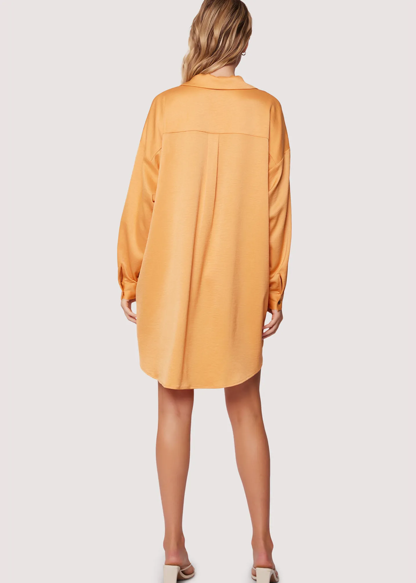 Lost + Wander Sets* Sunset Shirt Dress APRICOT