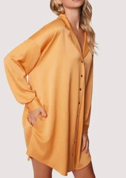 Lost + Wander Dresses* Sunset Shirt Dress APRICOT