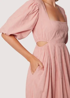 Lost + Wander Dresses*Bird Song Midi Dress BLUSH-PINK