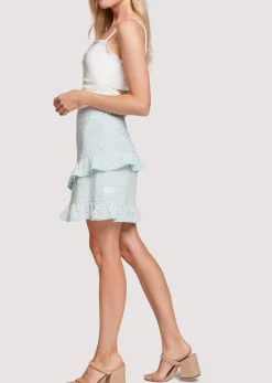 Lost + Wander Skirts*Blissful Blues Mini Skirt
