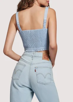 Lost + Wander Sets* Lagoon Crop Top BLUE