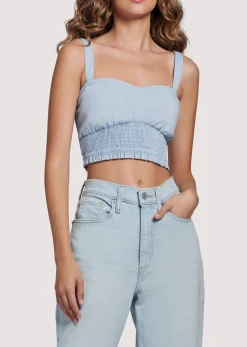 Lost + Wander Sets* Lagoon Crop Top BLUE