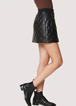 Lost + Wander Skirts*Bring On The Night Mini Skirt BLACK