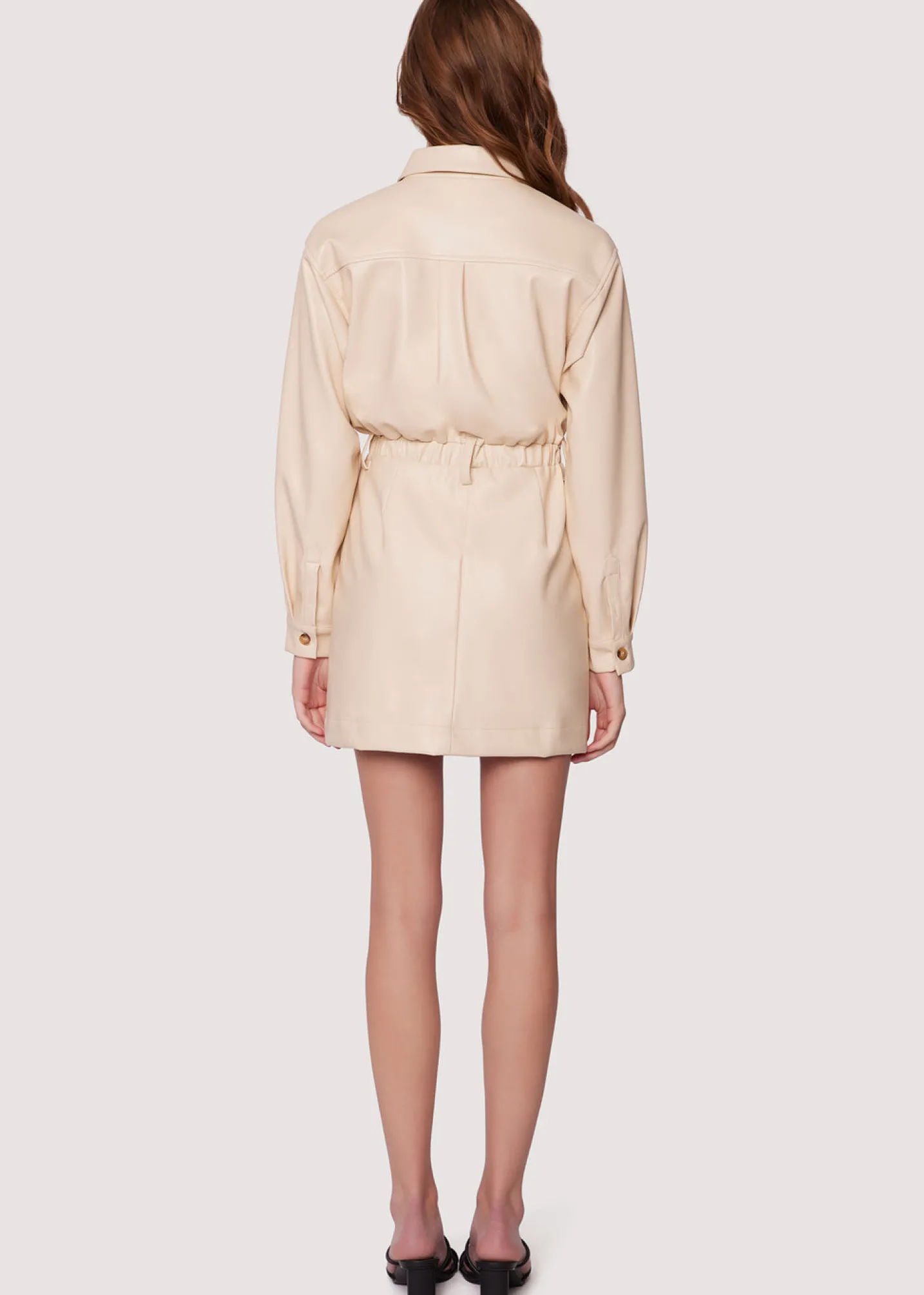 Lost + Wander Dresses*Brunch Affair Shirt Dress CREAM