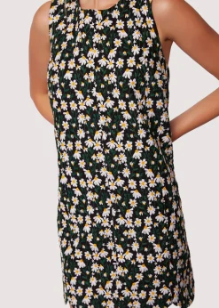Lost + Wander Dresses*Chamomile Hills Mini Shift Dress BLACK-WHITE-FLORAL
