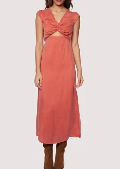 Lost + Wander Dresses*Desert Marigold Maxi Dress RUST