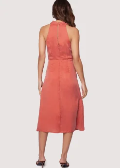 Lost + Wander Dresses*Desert Marigold Midi Dress RUST