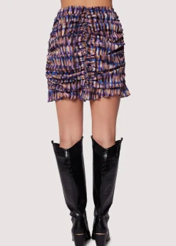 Lost + Wander Skirts*Dream Light Mini Skirt PURPLEBLACK