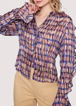 Lost + Wander Tops*Dream Light Top PURPLEBLACK