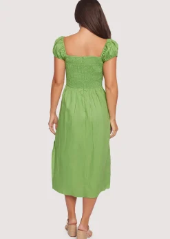 Lost + Wander Dresses*Elia Midi Dress GARDEN-GREEN