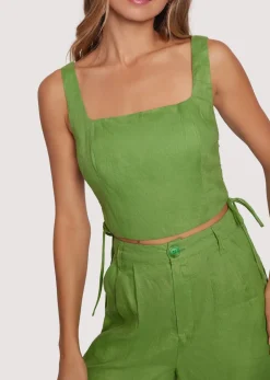 Lost + Wander Tops*Elia Top GARDEN-GREEN