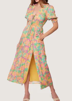 Lost + Wander Dresses*Eternal Lights Maxi Dress PEACHMULTI