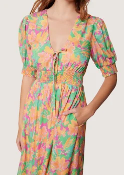 Lost + Wander Dresses*Eternal Lights Maxi Dress PEACHMULTI