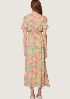 Lost + Wander Dresses*Eternal Lights Maxi Dress PEACHMULTI