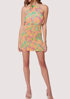 Lost + Wander Dresses*Eternal Lights Mini Dress PEACHMULTI