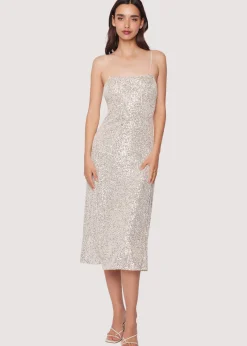 Lost + Wander Dresses*Etoile Midi Dress SILVER