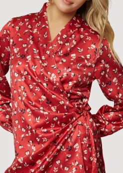 Lost + Wander Dresses*Falling In Love Mini Dress RED WHITE FLORAL