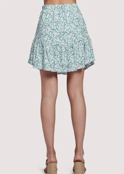 Lost + Wander Skirts*First Kiss Mini Skirt OILBLUE