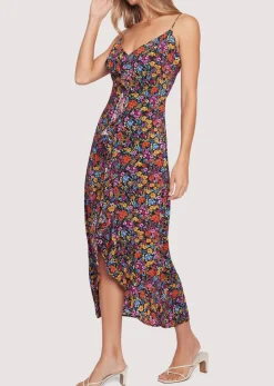 Lost + Wander Dresses*Flora Garden Maxi Dress BLACK-LAVENDER