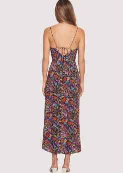 Lost + Wander Dresses*Flora Garden Maxi Dress BLACK-LAVENDER