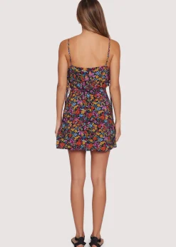 Lost + Wander Dresses*Flora Garden Mini Dress BLACK-LAVENDER