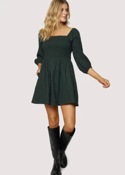 Lost + Wander Dresses*Forest Jewel Mini Dress DARK-GREEN