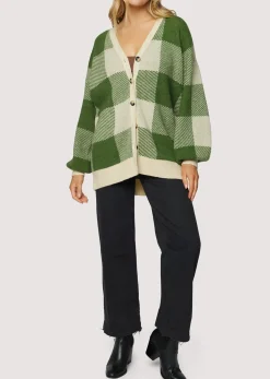 Lost + Wander Sets*Forest School Long Cardigan FOREST GINGHAM