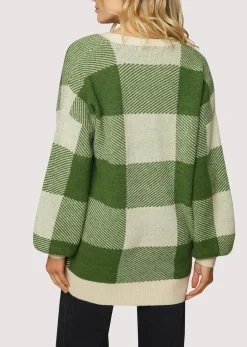 Lost + Wander Outerwear*Forest School Long Cardigan FOREST GINGHAM