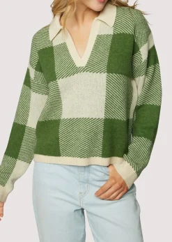 Lost + Wander Tops*Forest School Long Sleeve Top FOREST GINGHAM