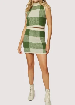 Lost + Wander Sets*Forest School Mini Skirt FOREST GINGHAM