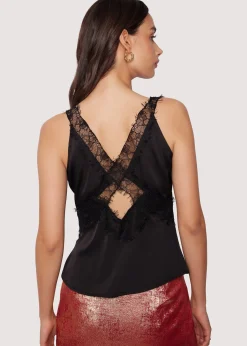 Lost + Wander Tops*Genesis Lace Top BLACK