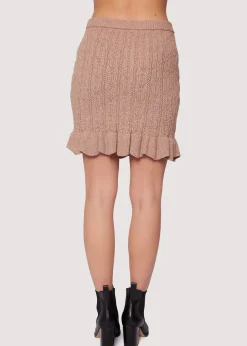 Lost + Wander Skirts*Georgia Mini Skirt MOSS