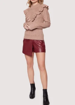 Lost + Wander Sets*Georgia Ruffle Top MOSS