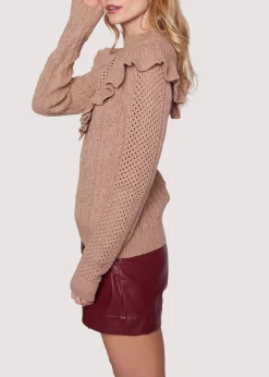 Lost + Wander Tops*Georgia Ruffle Top MOSS