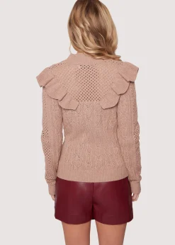 Lost + Wander Tops*Georgia Ruffle Top MOSS