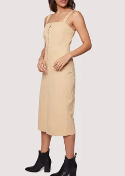Lost + Wander Dresses*High Bluff Midi Dress SAND
