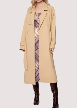 Lost + Wander Outerwear*High Bluff Trench Coat SAND