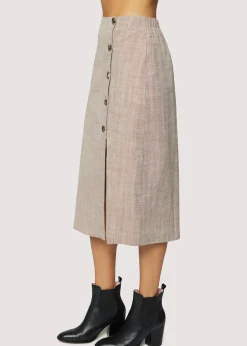 Lost + Wander Skirts*In My Element Midi Skirt BROWN