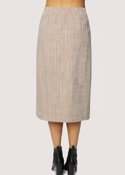 Lost + Wander Skirts*In My Element Midi Skirt BROWN