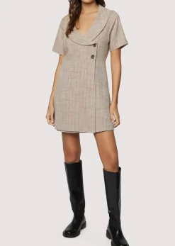 Lost + Wander Dresses*In My Element Mini Dress BROWN