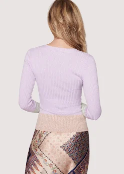 Lost + Wander Sweaters*Jolene Long Sleeve Top LAVENDER-MULTI