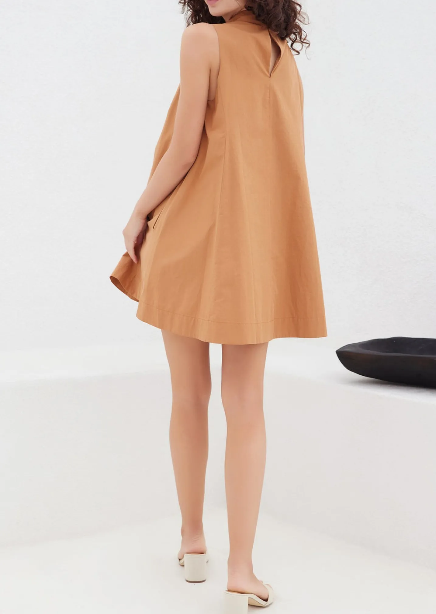 Lost + Wander Dresses*Lady Like Charm Mini Dress RUST